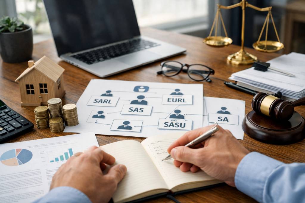 Choisir un statut juridique pour son entreprise : les critères clés avant de créer une holding